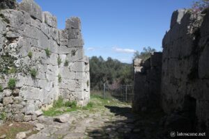 Murs de la Cosa romaine, Ansedonia