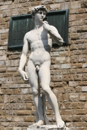 David de Michelange, Piazza della Signoria