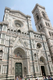 Façade de la cathédrale de FLorence