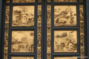 Porta in bronzo del battistero di Firenze