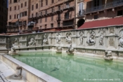 Fontaine Fonte Gaia, Piazza del Campo, Sienne