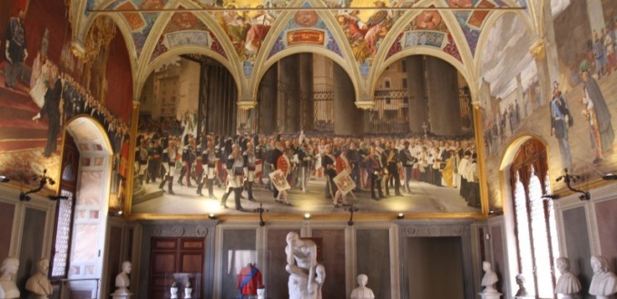Sala del Risorgimento, Palazzo Pubblico - Museo Civico