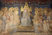 la maesta di simone martini, sala del mappamondo, museo civico