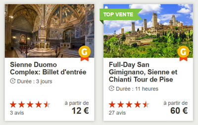 Visites guidées et tickets à Sienne