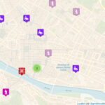 Carte interactive de Florence