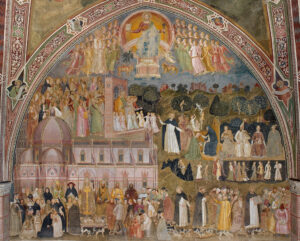 Fresque d'Andrea di Bonaiuto, Santa Maria Novella