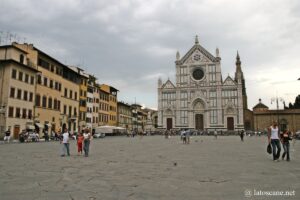 Place de Santa Croce à Florence