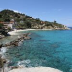 The western coast of the Island of Elba